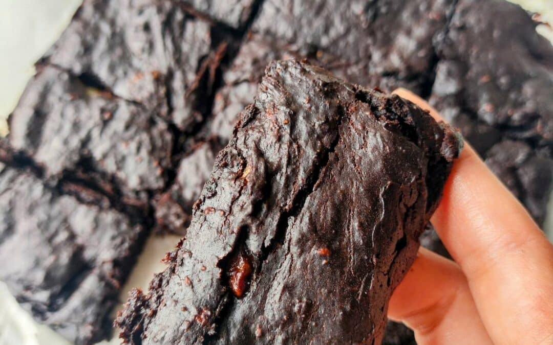 Brownies με 3 υλικά