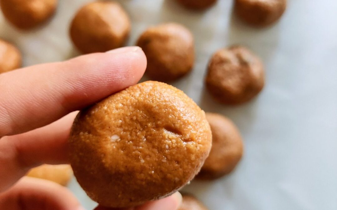 Μπουκίτσες με φυστικοβούτυρο